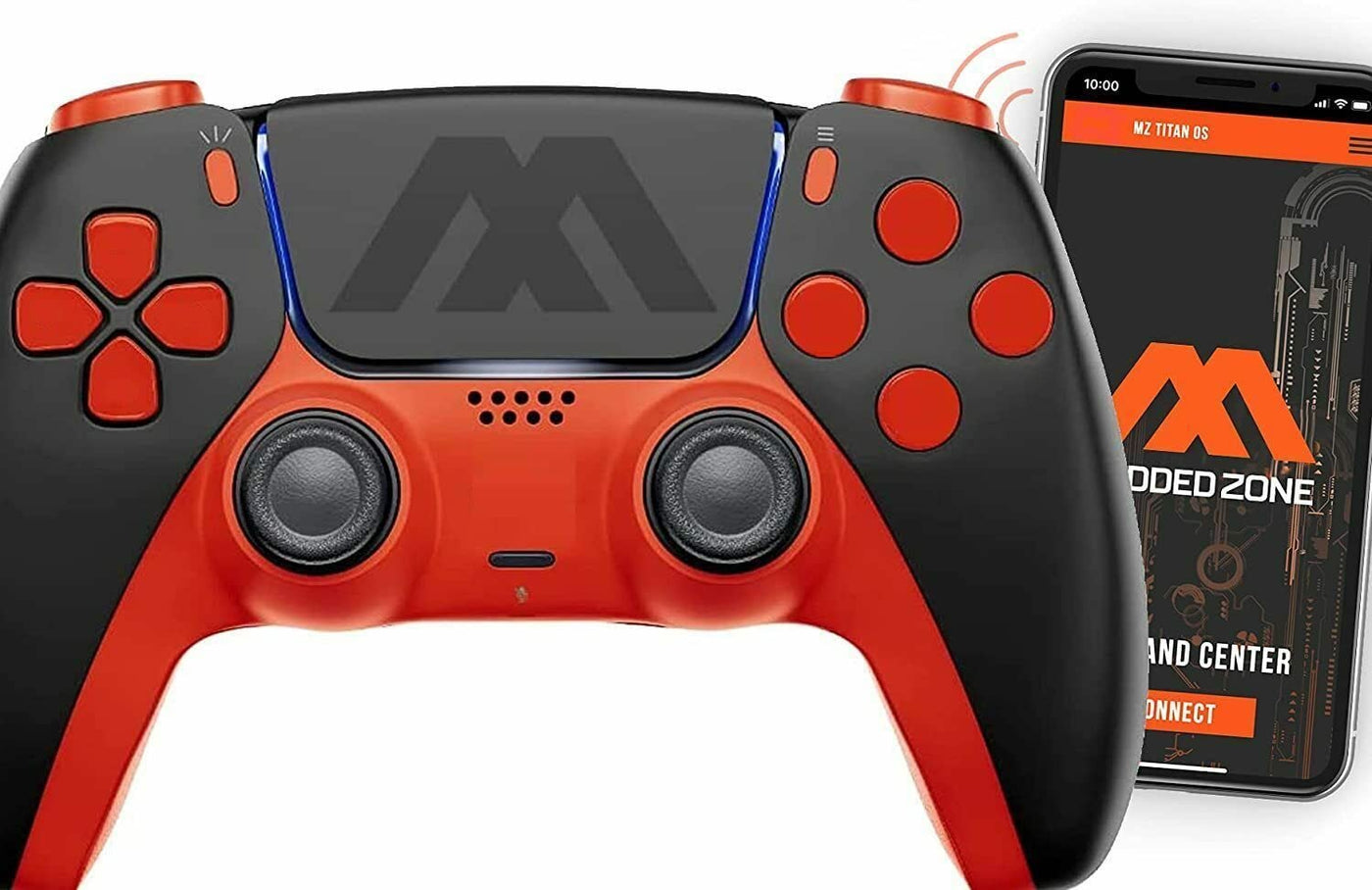 MZ SMART Rapid Fire Controller Compatible with PS5 Custom Modded Controller All Shooter Games & More
